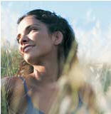 woman relaxing